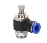 Valvola a farfalla for cilindro limitatore di flusso unidirezionale for controllo della velocità del giunto del tubo pneumatico veloce SL4-M5/6-01/8-02/10-03 1 pz(Blue SL10-01)