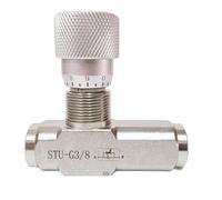 Valvola a farfalla idraulica a due vie Controllo del flusso della valvola a farfalla idraulica G3/8 Velocità cilindro ad alta pressione