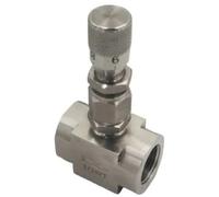 Valvola a farfalla idraulica a due vie G 1/8" 1/4" 3/8" 3/4" 1/2" Valvola a spillo in acciaio inossidabile 304 con microregolazione del flusso(1/4")