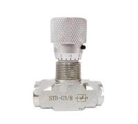 Valvola a farfalla idraulica a due vie Valvola a farfalla serie G1/4 G3/8 controllo di flusso idraulico in acciaio al carbonio(G1 4)