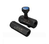 Valvola a farfalla idraulica unidirezionale in acciaio ad alto tenore di carbonio, pressione nominale 3000 PSI per regolazione del flusso industriale (3/8" KC-03)