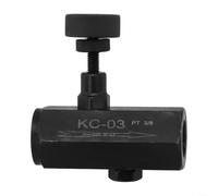 Valvola a farfalla in acciaio al carbonio con funzione di non ritorno per il controllo direzionale del flusso nei circuiti idraulici (P3/8)