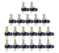 Valvola a farfalla SL Push Fit per regolazione della velocità del cilindro pneumatico con design compatto L e connessioni filettate sigillate in PTFE (SL6-03)