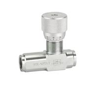 Valvola a farfalla unidirezionale con regolazione del flusso STU-NPT1/2