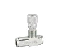 Valvola a farfalla unidirezionale con regolazione del flusso STU-NPT3/8