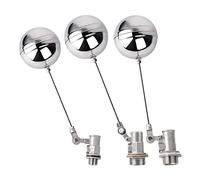 Valvola a galleggiante, a con rubinetto a sfera, 1 valvola a in acciaio inossidabile da 1/2" 3/4" 1", a for serbatoio dell'acqua calda e fredda(1/2")(1")