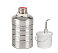 Valvola a Galleggiante Automatica - Regolatore Livello Acqua in Acciaio 304 | Mini Rubinetto a per Serbatoio e Piscina | Installazione Facile e Controllo Commerciale Pro