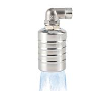 Valvola a Galleggiante Automatica - Regolatore Livello Acqua in Acciaio 304 | Mini Rubinetto a per Serbatoio e Piscina | Installazione Facile e Controllo Commerciale Pro