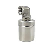 Valvola a galleggiante in acciaio inossidabile 304 Valvola a sfera galleggiante da 1/2" Controllo automatico del livello dell'acqua Controllore serbatoio Interruttore liquido(Side Water Inlet)