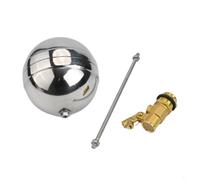 Valvola a galleggiante in acciaio inox, 30,5 cm, per applicazioni in acqua, filettatura maschio per un fissaggio sicuro