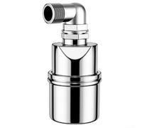 Valvola a galleggiante in acciaio inox per controllo del livello dell'acqua, scarico efficiente dell'acqua fino a 40 kg di pressione (1/2 pollice)
