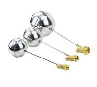Valvola A Galleggiante In Ottone Da 1/2" 3/4" 1" Valvola A Sfera Galleggiante For Serbatoio Acqua Calda E Fredda | Stelo SS201 | Controllo Del Flusso For Cisterna/serbatoi Di Espansione (Color : 2Pcs