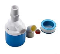Valvola a galleggiante per serbatoio dell'acqua, regolatore automatico di livello per torre d'acqua e piscina, con attacco filettato G1/2, uso materiale plastico (1/2" - acqua superiore)