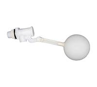 Valvola a galleggiante regolabile a bassa pressione for acquari e industrie chimiche - Valvola a sfera a galleggiante ad alto flusso, 1 PZ(1inch Short)