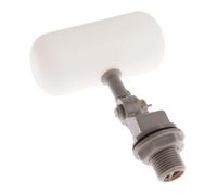 Valvola a galleggiante regolabile con controllo idraulico di scarico del serbatoio dell'acqua da 1/2 pollice - Valvola a sfera in plastica DN15 for progetti fai da te - 1 pezzo