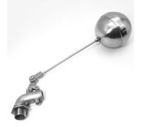 Valvola a galleggiante regolabile in acciaio inossidabile 304, dimensioni delle porte da 1/2", 3/4", 1", 1-1/4" - Dispositivo a gomito con interruttore a sfera galleggiante durevole(DN25)