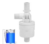 Valvola a Galleggiante - Rubinetto Galleggiante Abbeveratoio 13 mm con Spegnimento Automatico | Controller impermeabile per Bacino Irrigazione Giardino e Abbeveratoio