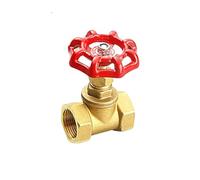 Valvola a globo in rame di intercettazione 1/2" 3/4" 1" 1-1/4" PT regolatore for valvola a sfera in ottone con filettatura interna(1/2")