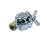 Valvola a incasso per bagno e cucina, valvola a parete, valvola di intercettazione UP valvola di scarico bagno pollici 1/2" chiusura rapida valvola di sicurezza