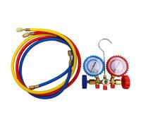 Valvola a membrana guarnizione girevole doppio manometro strumento per tenuta af