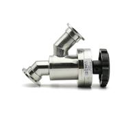 Valvola a Piastra angolare Manuale for Vuoto a Forma di Y, Tipo L, in Acciaio Inossidabile SS304, KF16 KF25 KF40 KF50 Gas(Y Type,KF50)