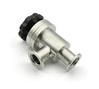 Valvola a Piastra angolare Manuale for Vuoto a Forma di Y, Tipo L, in Acciaio Inossidabile SS304, KF16 KF25 KF40 KF50 Gas(L-Type,KF50)