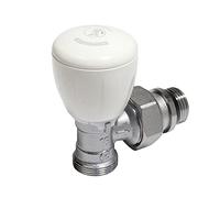 Valvola micrometrica a squadra Giacomini per radiatori Maschio 1/2 R431X033