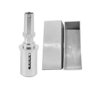 Valvola a pressione del trombone Accessorio per strumenti a fiato per la forza della bocca in ottone per i giocatori professionisti e studente (Argento)