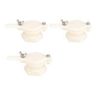 Valvola a saracinesca con rubinetto per, accessorio per estrattore di in plastica, 3 set di strumenti per apicoltura con rubinetto per la raccolta del e l'imbottigliamento di