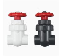 Valvola a saracinesca in plastica Valvola di controllo del flusso Valvola di controllo di precisione Valvola di commutazione volantino 1 pz(DN25)