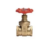 VALVOLA A SARACINESCA OTTONE BRONZO RUBINETTO ACQUA VARIE MISURE POLLICI