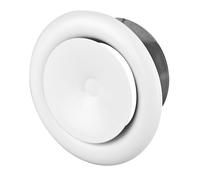 Valvola a Sede Ø 100 MM Aria Alimentazione Ventilazione Bianco Diffusore Coperta [EEK: Non valutato]