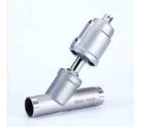 Valvola a sede angolare for saldatura pneumatica con testa in plastica DN40 16 bar 1-1/2 pollici 1 pz(Double acting)