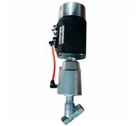 Valvola a sede angolare pneumatica con controllo del posizionatore intelligente cinese(1/2",WELDING)
