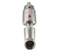 Valvola a sede inclinata con attuatore pneumatico DN80 - Acciaio inossidabile(Closed Single Acting)