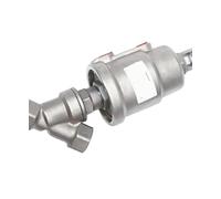 Valvola a sede pneumatica DN10 Valvola a sede angolare con attuatore normalmente chiuso da 16 bar - DN10 da 3/8 pollici, 1 pcs(CLOSED-DOUBLE)