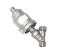 Valvola a sede pneumatica DN15 DN20 DN25 - 16bar Attuatore pneumatico normalmente chiuso valvole a sede angolare (Open-Double Dn20)