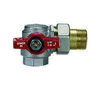 Valvola A Sfera 3/4" Squadra Dx Rosso Mod. Space Effebi