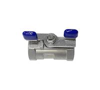 Valvola a sfera a bassa pressione SS304, 1/2, 3/4, 1, 1-1/4, 2 pollici, for acqua, olio, vapore, 1 pezzo(3/4")
