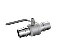 Valvola a sfera a doppia estremità tipo clamp-on DN20