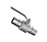 Valvola a sfera a doppia estremità tipo clamp-on DN25