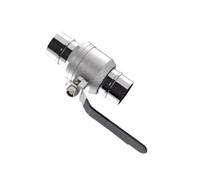 Valvola a sfera a doppia estremità tipo clamp-on DN50
