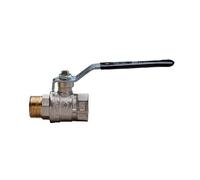 VALVOLA A SFERA A PASSAGGIO TOTALE MF LEVA ACCIAIO 3/4" DN 20 PN 40