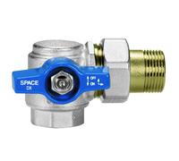 Valvola a sfera a squadra cromata 3/4 mod. Space EFFEBI