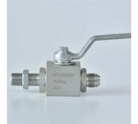 Valvola a sfera ad alta pressione con membrana passante DN15 DN20 DN25 DN6 DN8 DN10, 1 pezzo(DN20)