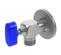 Valvola a Sfera ad Angolo in Rame per Acqua, Flusso Regolare | Collegamento Idrico in Casa e Camper, Nucleo, Gestione del Flusso, Struttura Resistente