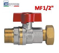 Valvola a sfera ASTER maschio 1/2'' con girello Femmina 1/2''