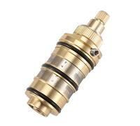 Valvola a sfera Cartuccia Termostatica Di Ricambio In Ottone, Kit Riparazione For Valvola Miscelatrice Doccia, Rubinetto Controllo Temperatura Acqua Bagno per il controllo del flusso