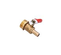 Valvola A Sfera Con Barbiglio In Ottone 4-12 Portagomma 1/8'' 1/2'' 1/4'' Filettatura Maschio Raccordo Di Collegamento Raccordo For Tubo In Rame Adattatore(1/8",12mm Hose Barb)