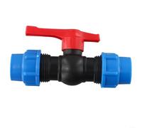 Valvola a sfera con filettatura esterna per tubi in PE da 20/25/32 mm, dimensione di connessione adatta per la gestione dell'acqua agricola e da giardino (32 mm)